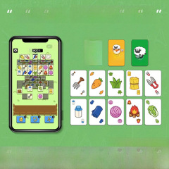 Children's Gift Sheep Card Game Board Game Cards Toy Same Style Playing Cards Creative Portable Outdoor Board Game Cards