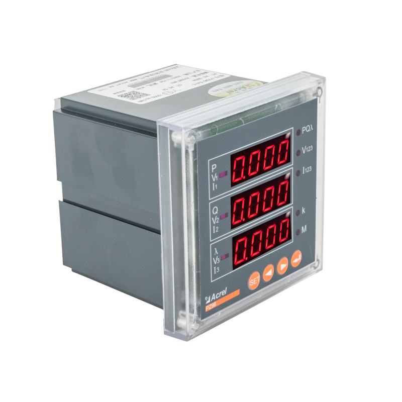 批发安科瑞PZ96-E3/MG三相三线660V高压电能表4-20mA输出485通讯