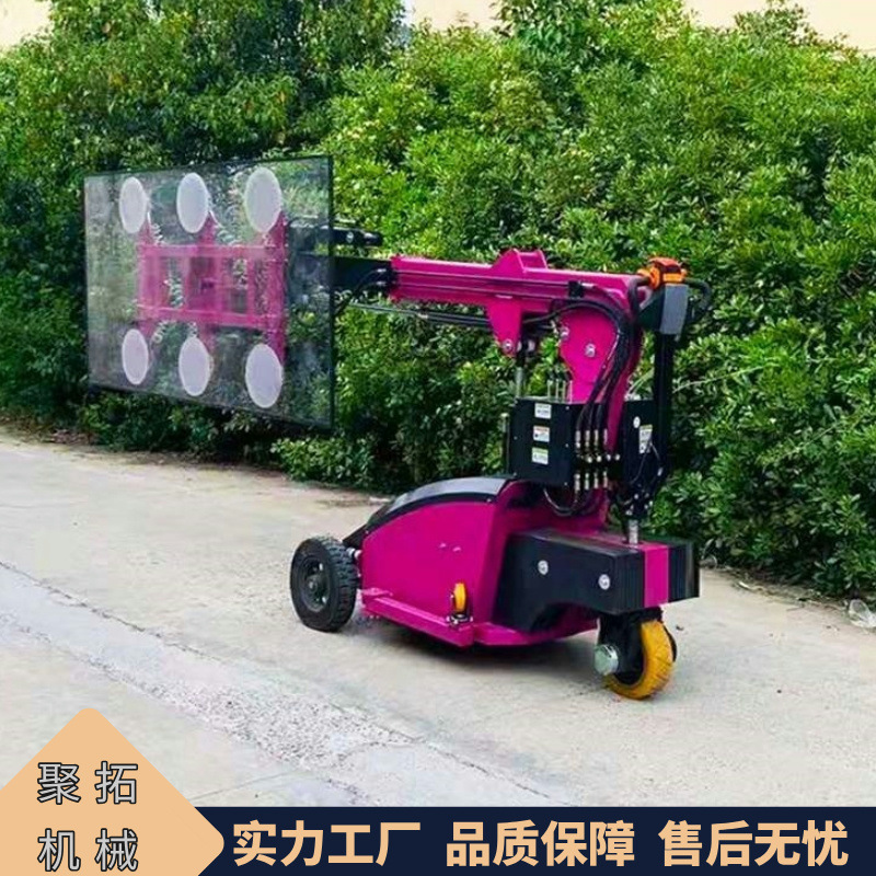 聚拓供应幕墙安装机械手  玻璃安装机器人  载重400公斤机械手臂