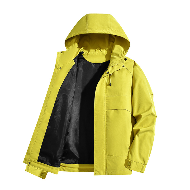 Couple Style Autumn Outdoor Casual Jacket Hooded Jacket Men's Trendy Casual Sports Cross-Border Windproof