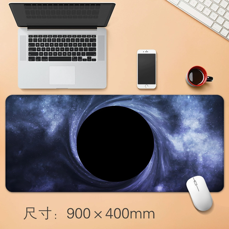 ソース工場直販抽象ダークスピンデスクパッド防水高価値マウスパッド大型オフィスマウスパッド|undefined