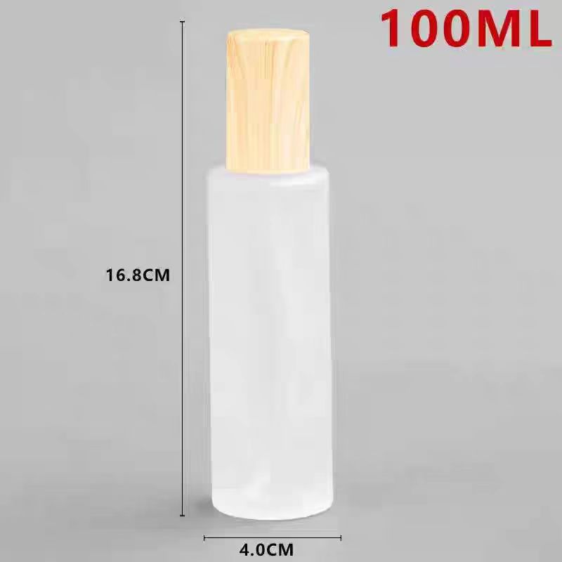 Botella de aerosol de botella de emulsión de vidrio 20ml - 120ml presiona botella dividida botella de vidrio cosmético mate image 19