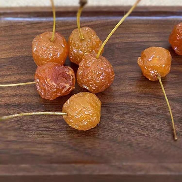 酸甜果脯蜜饯追剧袋装小零食牵手海棠果小吃水果干
