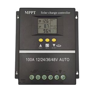 Solar Controller Mppt Hybrid Photovoltaic Solar Panel Power Generation Supports Ternary 100A Intelligent Charging