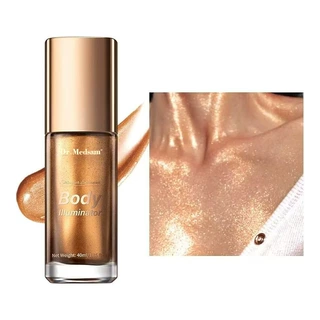 闪亮高光身体油面部发光闪粉身体高光液定制跨境Body Illuminator