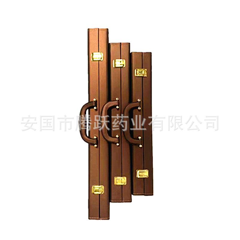 Deer Antler Gift Box Leather Presentation Case 45cm 50cm 60cm Bronze Finish specifications
