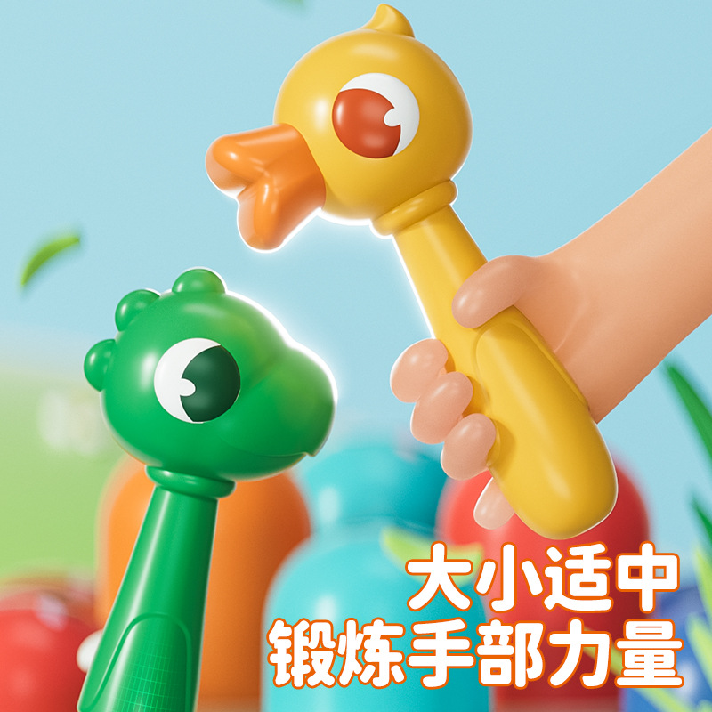 Juguete de hámster infantil transfronterizo diversión educativa bebé golpeando máquina de juego puesto de juguete al por mayor