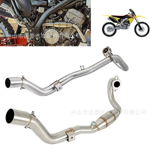Motosiklet Crf250L 12-21 il paslanmayan polad böyük həcmli ön çıxış borusu