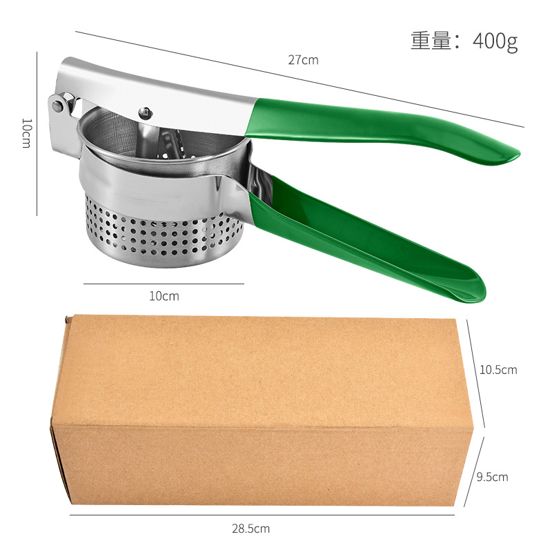 Acero inoxidable exprimidor manual de la patata exprimidor de limón prensa de barro prensa de ajo cocina vegetal Prensa