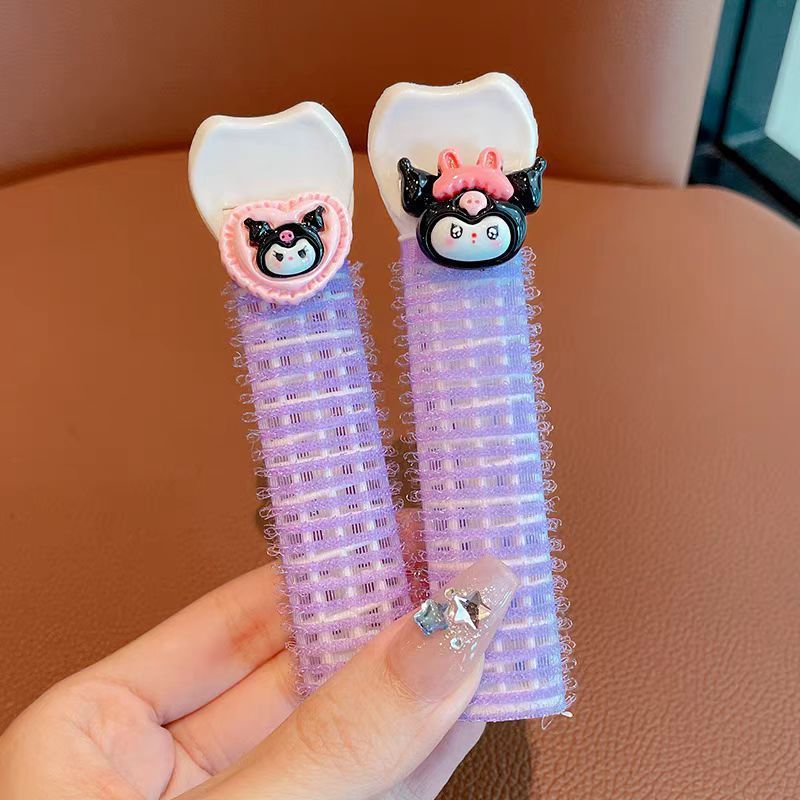 前髪ふんわり神器髪根っこふんわりクリップ頭上ヘアクリップサンリオ固定無痕怠け者定型カール女性|undefined