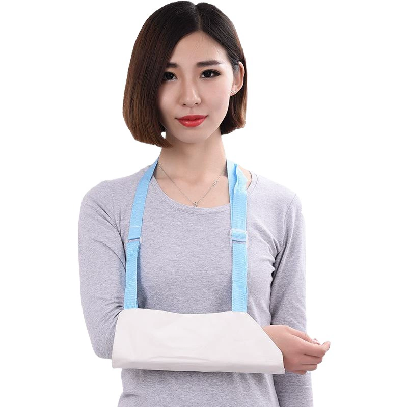 Дышащий бандаж для предплечья при переломах ключицы, плечевого сустава, фиксации верхних конечностей для взрослых и детей.