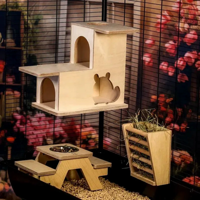 Деревянное гнездо для кошек, набор для домашних животных, домашняя игрушка для домашних животных, дом для отдыха котенка, деревянный маленький домик, кошачье гнездо