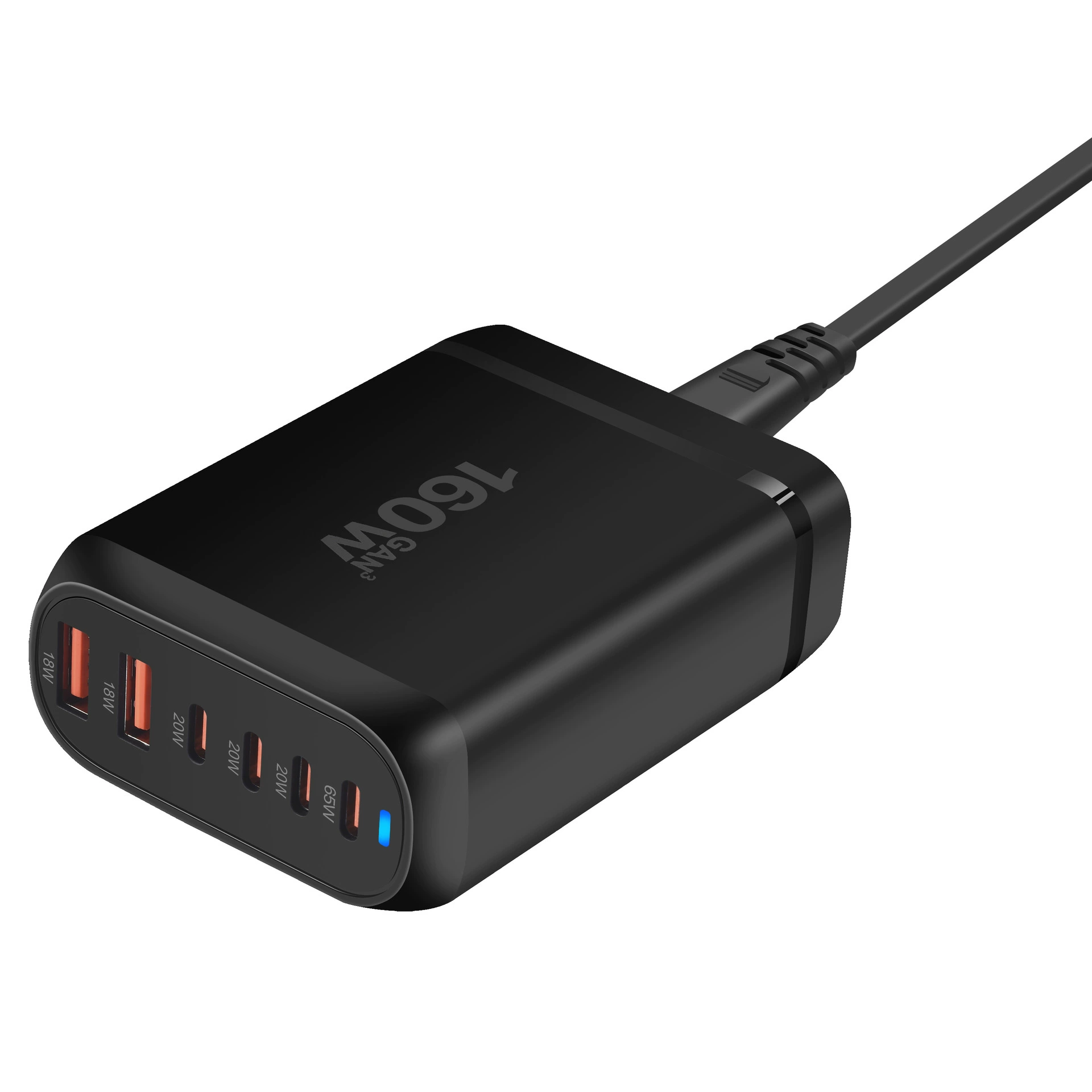 Зарядное устройство, универсальное для мобильного телефона, 160W, (Cross-border trading)