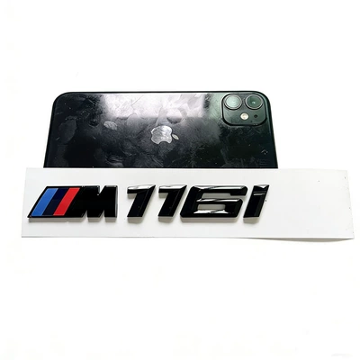 rear decals, Car logo - standard-m116i