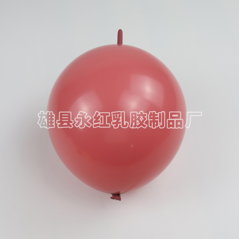 Balón de cola de 6 pulgadas / 10 pulgadas, mercado nocturno, decoración, diseño, conexión de globo, forma de dragón, globo de macarón