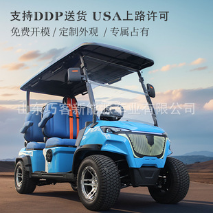 Foreign Trade Golf Cart Factory Real Estate Airport Hotel Reception Vehicle Off-Road Sightseeing Chartered Vehicle Sightseeing Vehicle Electric