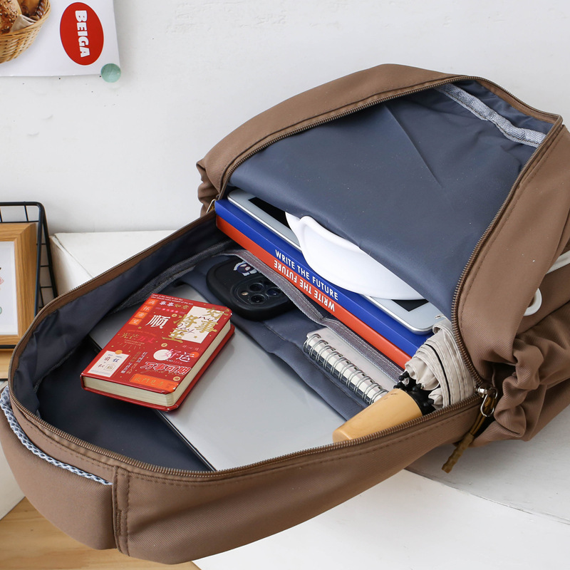 Zaini per bambini per studenti delle scuole primarie e secondarie, alla moda e alla moda, borsa termica per il pranzo, grande capacità, set da quattro pezzi, zaino casual_voghion.com