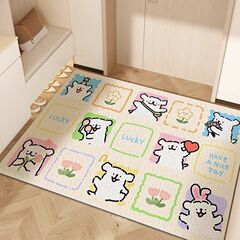 ドーパミンラインの子犬が玄関に入ると、家庭用の耐摩耗性滑り止めの玄関の除塵マットが卸売りされます。