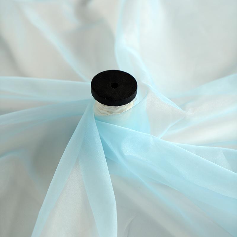 10d Ruyi ultra-delgada tela suave y transparente oigan tela de ropa de boda ropa de estilo chino pañuelo de baile tela de gaza