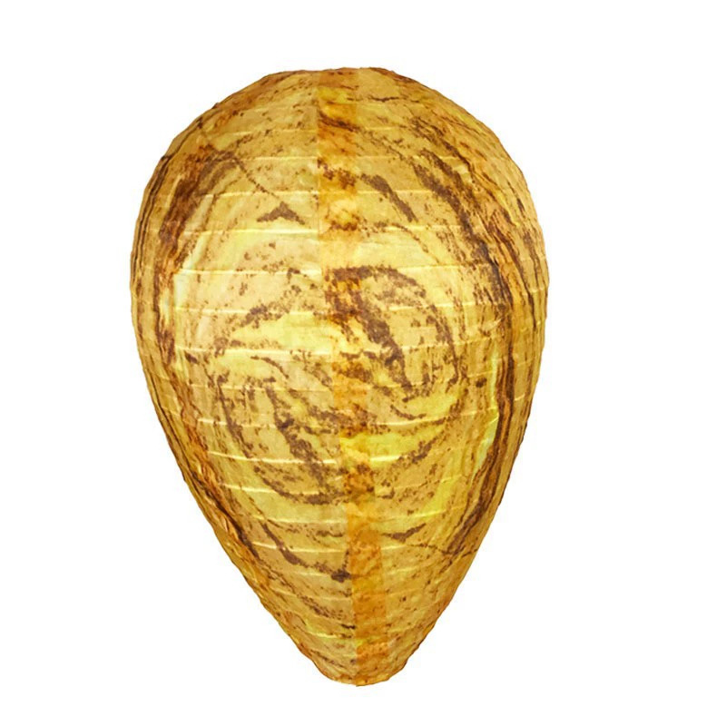 황금 종이 실크 랜턴