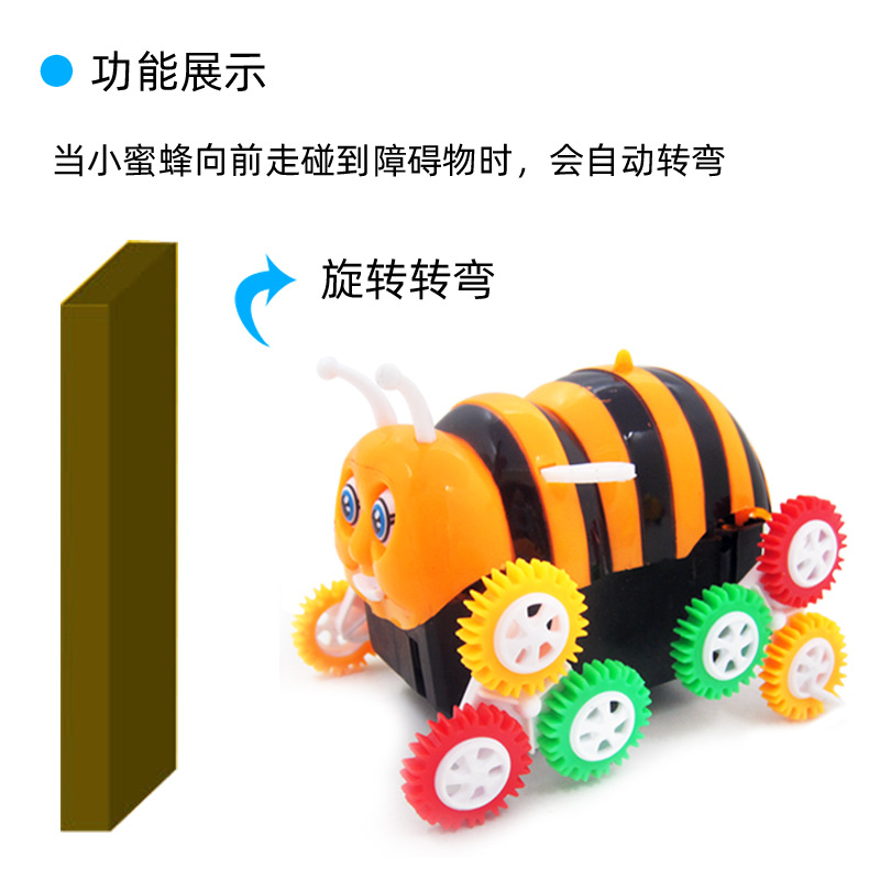 Juguete para niños coche eléctrico Bee dump Truck Stunt coche automático Flip coche eléctrico puesto de juguete al por mayor
