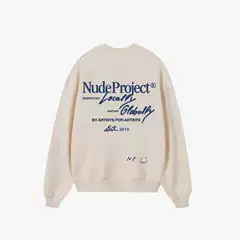 Oversized European Size NUDEP Men's Hoodie Cotton Hip-Hop Retro Streetwear