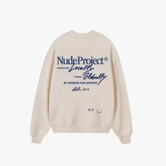 Oversized European Size NUDEP Men's Hoodie Cotton Hip-Hop Retro Streetwear