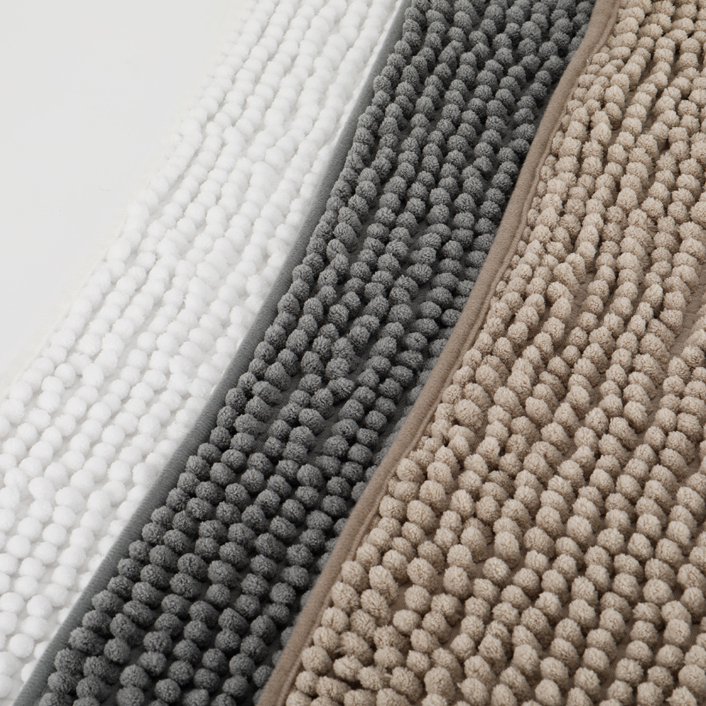 45*70 chenille piso Mat hogar Baño absorbente Mat puerta Mat transfronteriza Venta caliente Hotel Puerta Mat puerta pie