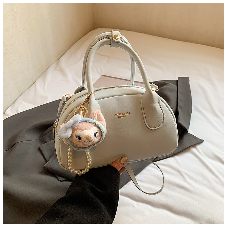 Women's Handheld Bowling Bag, Niche Design Commuting Shoulder Bag_voghion.com