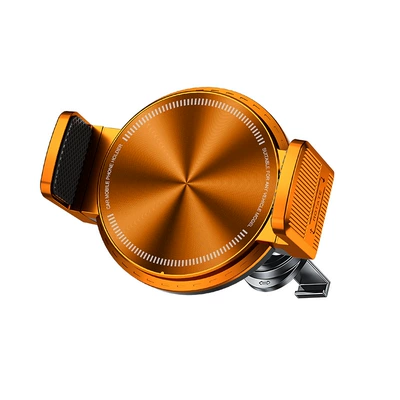 Car phone holder holder, rotatable strong magnetic - orangemagnetic-elastic-clip-2-in-1