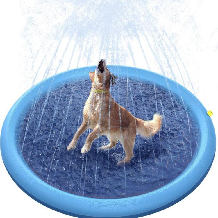 Venta directa de fábrica: Alfombra de agua antideslizante de PVC para jugar al aire libre, piscina de agua refrescante para niños, bañera plegable, piscina para bañarse.