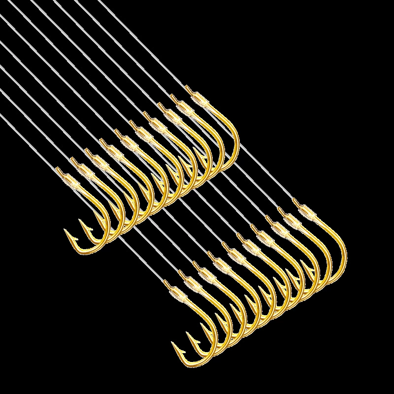 The tied fish hook finished sub -line double hook Jin Haixi has a pouring fish hook set full set of combination fishing supplies