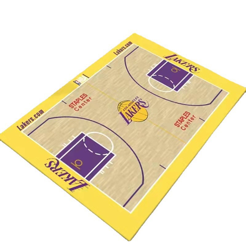 Inicio manta de fútbol sala terciopelo de cristal antideslizante habitación de los niños actividad decoración alfombra de piso B & B Hotel tema habitación se puede establecer