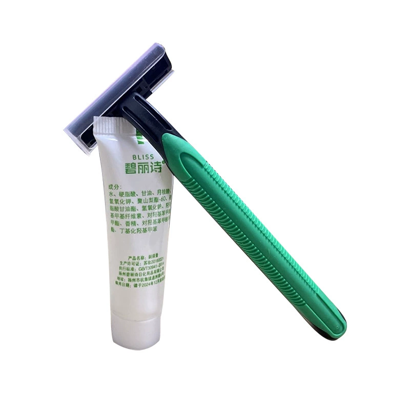 Д disposable razor, татуировка для отеля, крем, набор