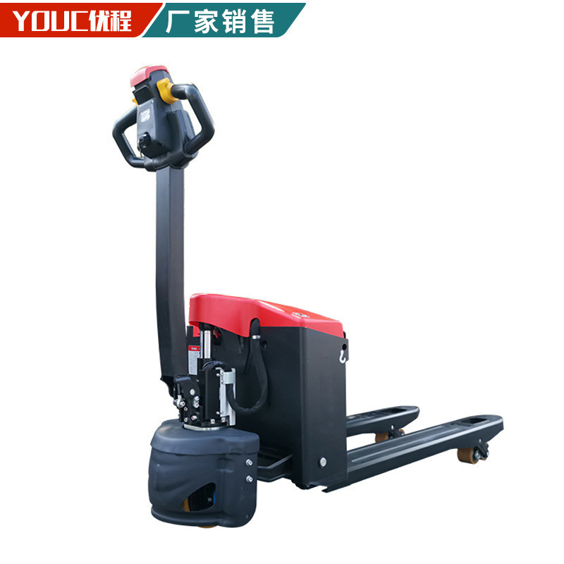 1.5 / 2 toneladas caminantes totalmente eléctricos transporte hidráulico / carretilla elevadora de paletas eléctricas / carretilla elevadora de buey de batería