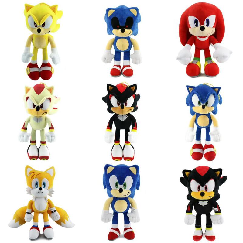 Sonic Cross-border New Sonic Mouse Hedgehog Sonic Kid Nak Plush Toy Doll Cross-border Amazon