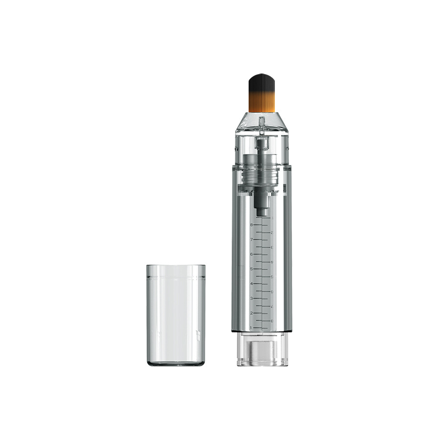 Aplicador de medicina del cuero cabelludo cabeza aplicador de guía líquida crecimiento del cabello líquido pelo de caballo textura masajeador cuidado de la salud peine líquido