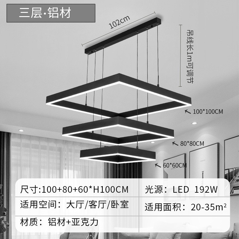 Lámpara de araña de sala de estar Sala de alta gama Restaurante de lujo moderno simple y ligero Estilo crema nórdico Lámparas de iluminación para el hogar de Zhongshan