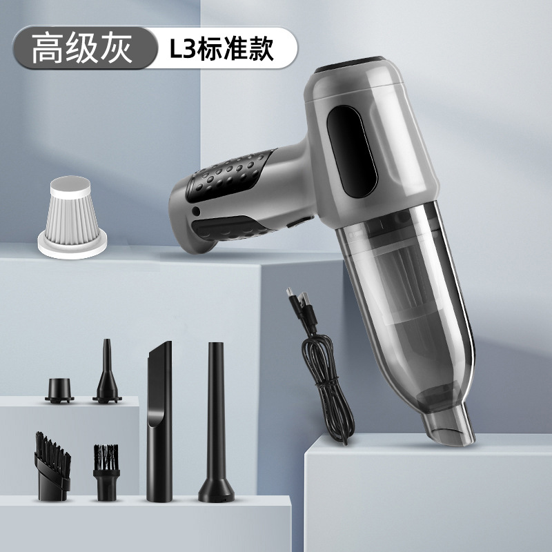 車載無線手持ち掃除機吸引機一体家庭用超強力吸引車用品携帯ミニ