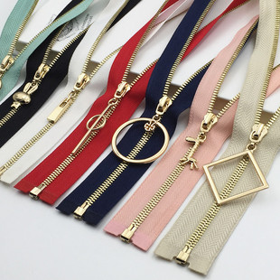 No.3 Closed Tail Metal Zipper Corn Teeth Spring and Summer Coat Sweater Skirt Clothes Collar DIY Handbag Pocket Zipper