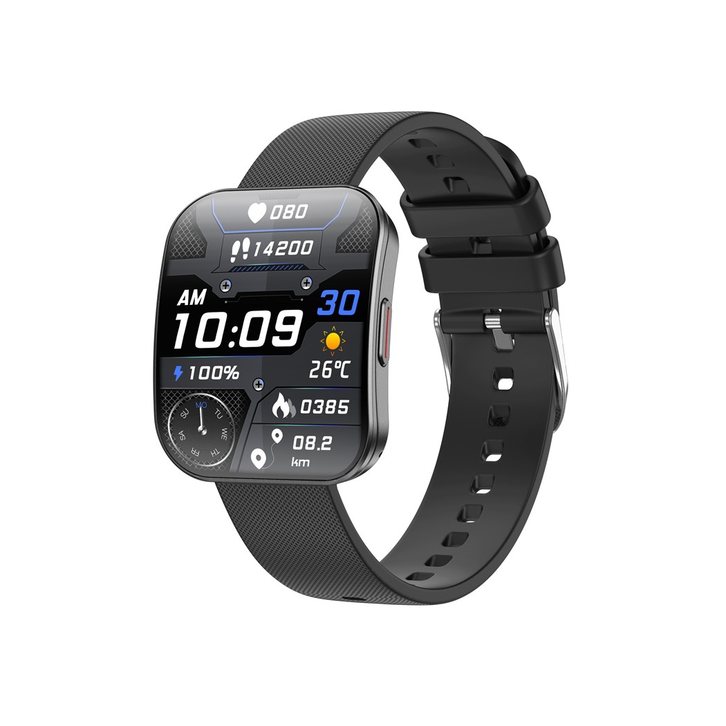 U17 Curved Screen Smart Watch Bluetooth Call Body Temperature Heart Rate Blood Pressure Blood Glucose Health Guard Multi-Sport Watch