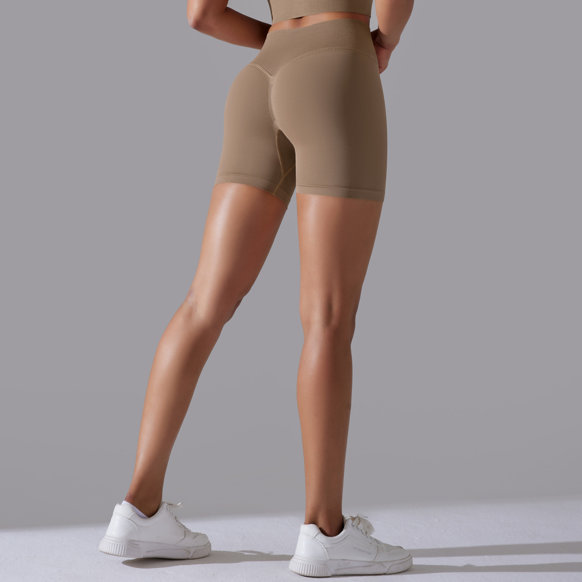 Simple Style Sports Solid Color Nylon Cotton Blend U Neck Tracksuit Vest Jogger Pants Leggings display picture 77