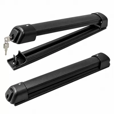 Aluminum alloy roof rack, multi-functional Roof rack - ski-pole-short-brackets-2-pieces