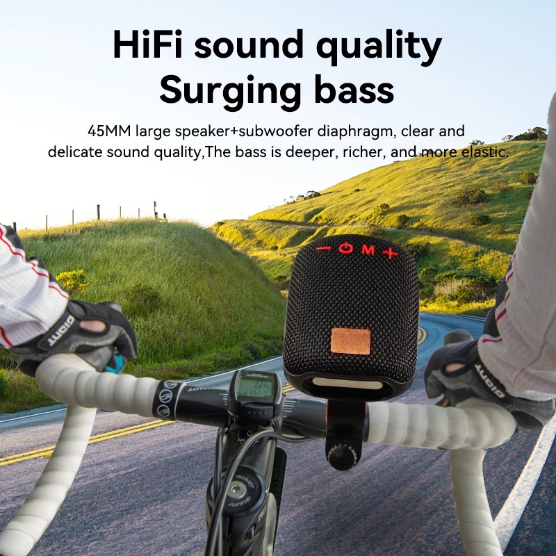 Altavoces Bluetooth de viaje transfronterizo IPX5 impermeable tarjeta de sonido pequeño alto bajo pesado inalámbrico al aire libre sonido Bluetooth al por mayor
