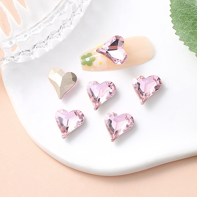 C- 153-12*13 비뚤어진 심장 (자연 핑크 결정)