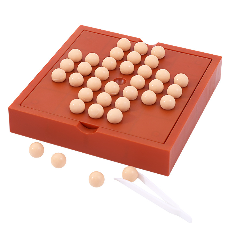 Gran Ajedrez solo noble Kong Ming independiente diamante ajedrez una persona Zhuge tablero de ajedrez de madera maciza juguetes educativos