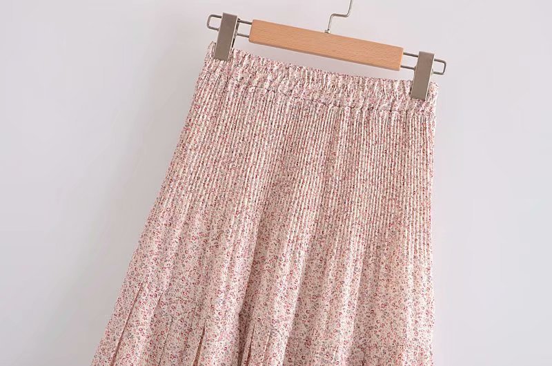 high waist floral skirt  NSAM50412