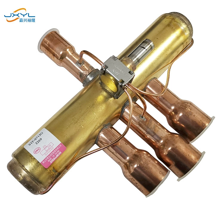 Четырехходовой клапан для кондиционеров Foshan Hualu STF-0715, интеллектуальный, с переменной частотой, для систем отопления и охлаждения, центральный кондиционер, реверсивный клапан высокого и низкого давления