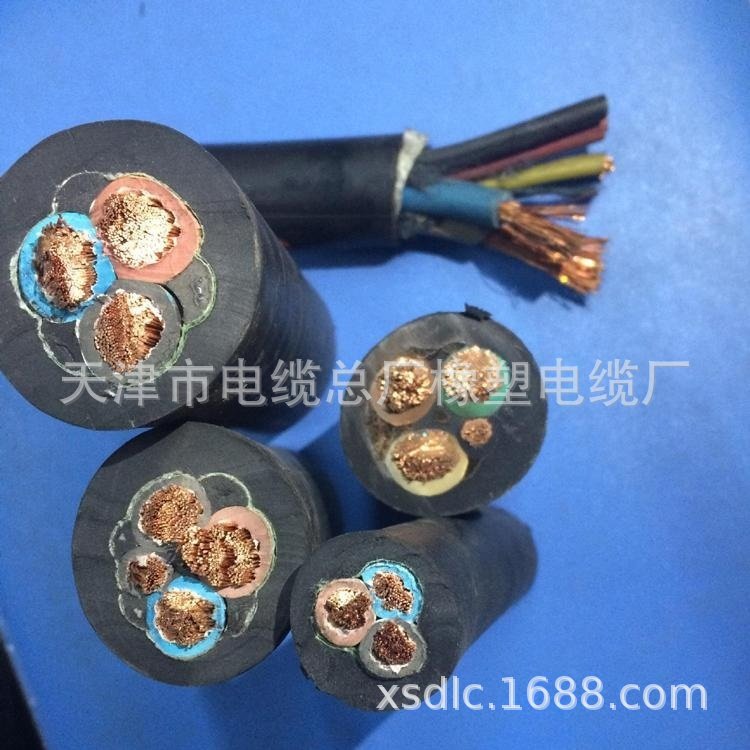 重型橡套软电缆YCW2*16+1*6 2*25+1*10 2*35+1*16