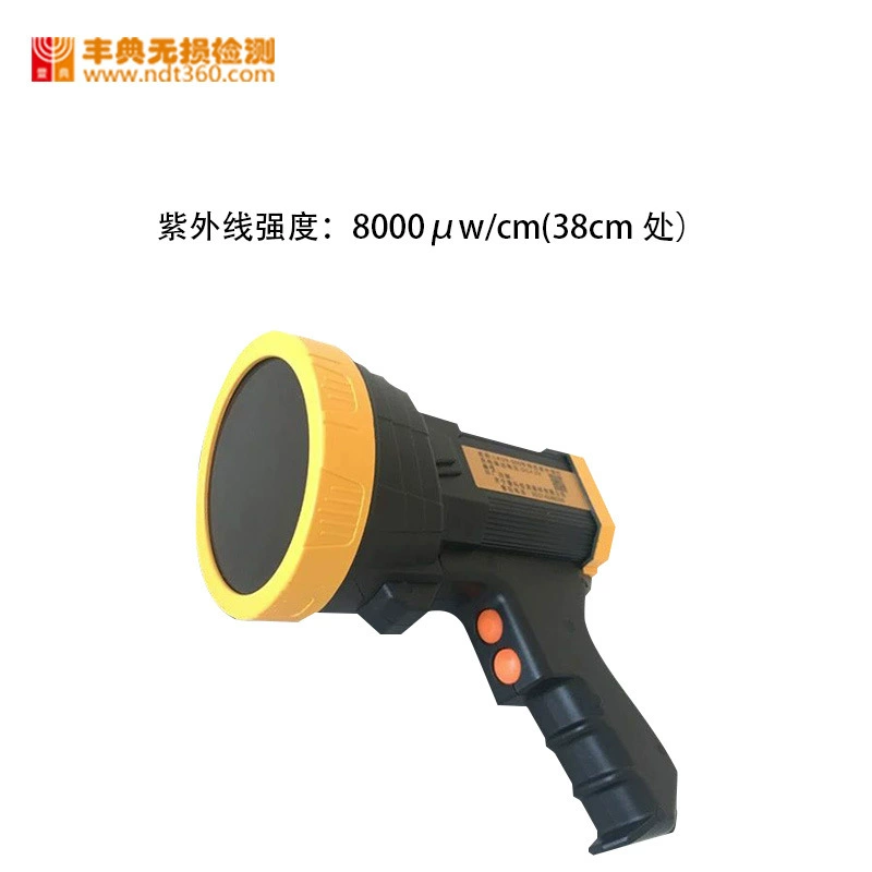 Лампа/фонарь для обнаружения дефектов, светодиодный ультрафиолетовый флуоресцентный светильник (черный свет), специальный для обнаружения магнитных частиц, 8000 мкВт